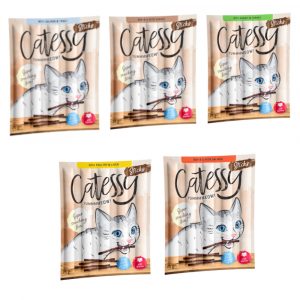 Sparpaket Catessy Sticks 150 x 5 g - Gemischtes Paket (5 Sorten)