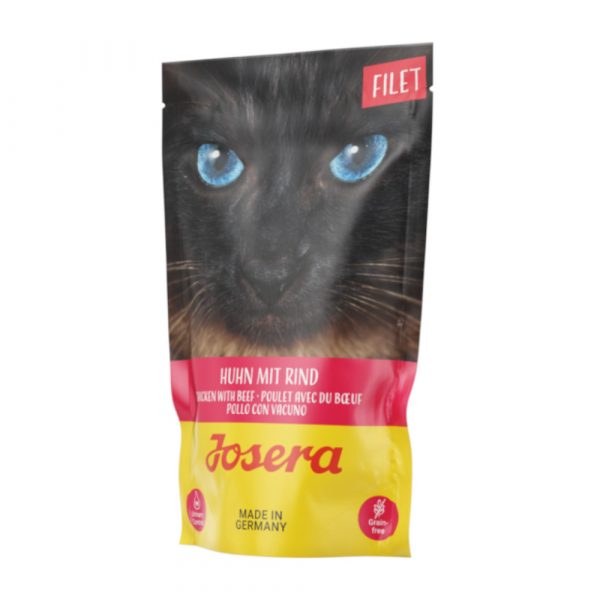 12 + 4 gratis! 16 x 70 g / 80 g / 85 g Josera - Filet: Huhn mit Rind (16 x 70 g)