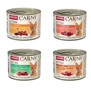 Mix Sparpaket Animonda Carny Kitten 12 x 200 g - Mixpaket Kitten (4 Sorten)