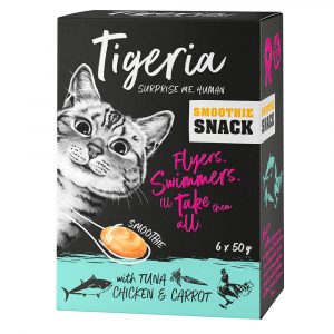 Tigeria Smoothie Snack 6 x 50 g Thunfisch