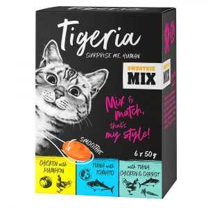 Tigeria Smoothie Snack 6 x 50 g - Mixpaket (3 Sorten)
