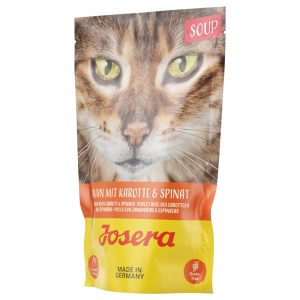 12 + 4 gratis! 16 x 70 g / 80 g / 85 g Josera - Soup: Huhn mit Karotte & Spinat (16 x 70 g)