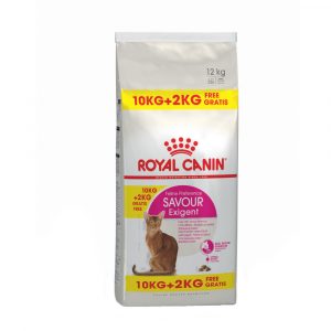 2 kg gratis! 12 kg Royal Canin im Bonusbag - Savour Exigent Adult