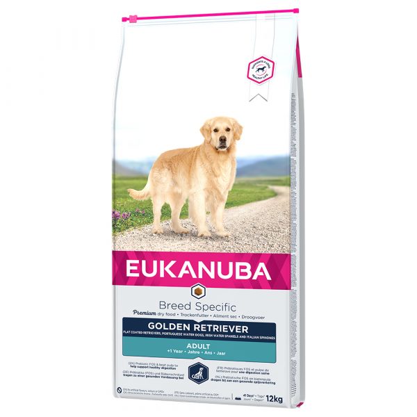 Eukanuba Adult Breed Specific Trockenfutter zum Sonderpreis! - Golden Retriever (12 kg)