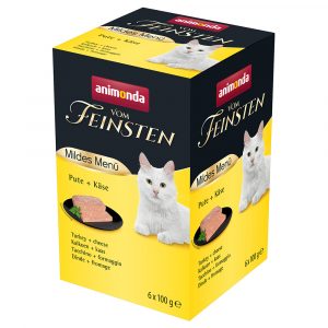 Sparpaket Animonda vom Feinsten Mildes Menü Adult 36 x 100 g - Pute & Käse