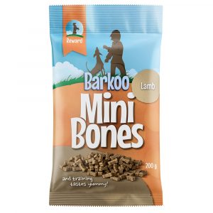 Sparpaket Barkoo Mini Bones (semi-moist) 4 x / 8 x 200 g - mit Lamm 4 x 200 g