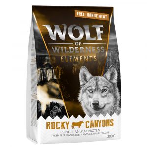 Wolf of Wilderness Trocken- und Nassfutter mit Freiland-Fleisch - NEU: Rocky Canyons - Freiland-Rind (Single Protein