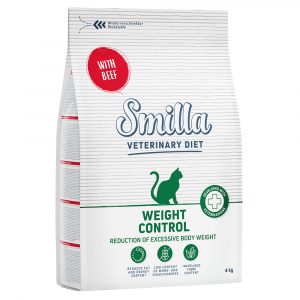 Smilla Veterinary Diet Weight Control Rind - 2 x 4 kg