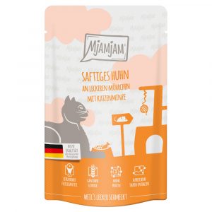 MjAMjAM Quetschie 12 x 125 g - saftiges Huhn an leckeren Möhrchen