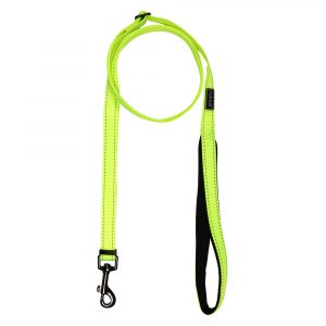 Rukka® Set: Bliss Neon Halsband & Leine - Halsband Größe S + Leine 200 cm / 10 mm