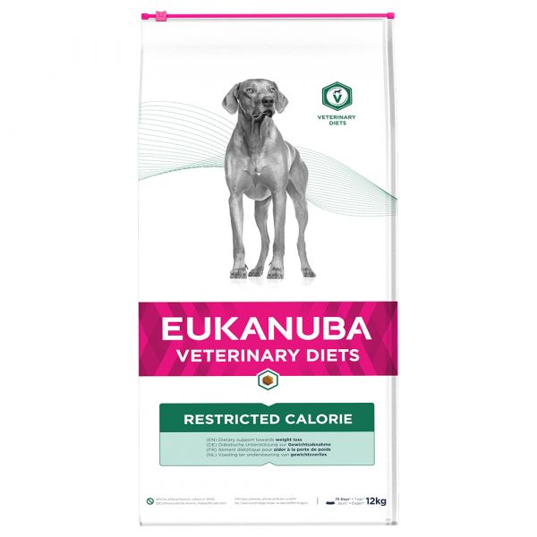 2 kg gratis! 12 kg Eukanuba VETERINARY DIETS - Restricted Calorie