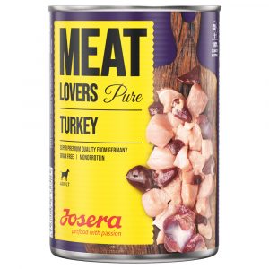 5 + 1 gratis! 6 x 800 g Josera Meatlovers - Pure: Truthahn
