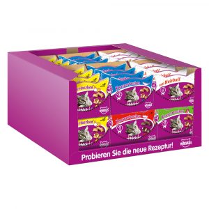 Whiskas Knuspertaschen Mix-Snacks zum Sonderpreis! - Mixpaket XXL 48 x 60 g (5 Sorten)