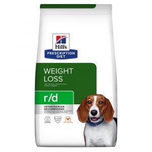 2-fach zooPunkte auf Hill's Prescription Diet Gewichtsmanagement Trockenfutter - r/d Weight Reduction mit Huhn (10 kg)