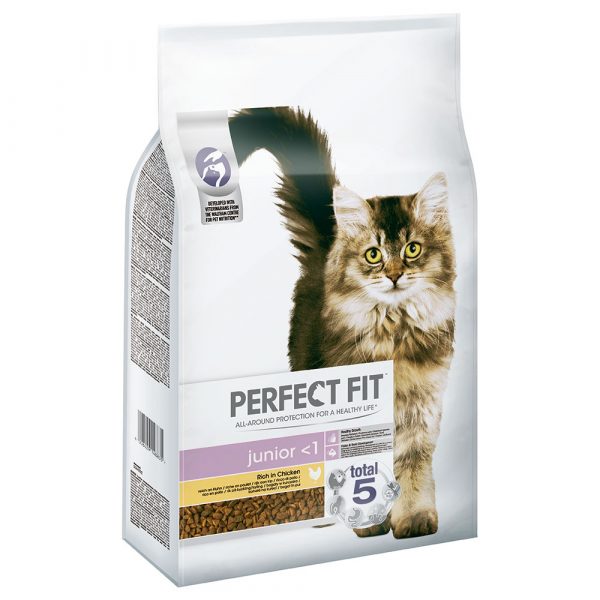 3 gratis! 2 x 7 kg Perfect Fit Trockenfutter - Junior