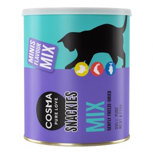 2 + 1 gratis! Cosma Snackies und Cosma Snackies XXL Maxi Tube Minis Mix 3 Sorten (390 g)