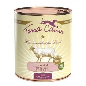 Terra Canis 6 x 800 g - Lamm mit Zucchini