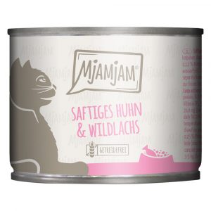 Sparpaket MjAMjAM 24 x 200 g - saftiges Huhn und Wildlachs