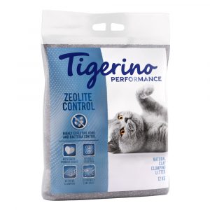Tigerino Performance Katzenstreu - Zeolite Control -Sparpaket 2 x 12 kg