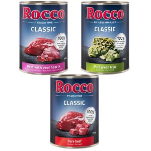 Sparpaket Rocco Classic 12 x 400 g - Rind-Mix: Rind pur