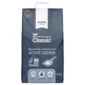 Professional Classic Katzenstreu Active Carbon Sparpaket 2 x 14 kg