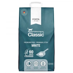 Professional Classic Katzenstreu White Sparpaket 2 x 12 kg