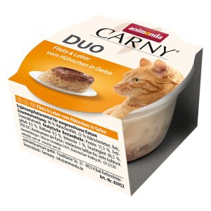 Animonda Carny Adult Duo 24 x 70 g - Filet & Leber vom Hühnchen in Gelee