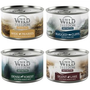 Wild Freedom Instinctive 6 x 140 g - Misty Mountains gemischtes Paket