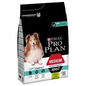 PURINA PRO PLAN Medium Adult Lamm & Reis Sensitive Digestion - 3 kg