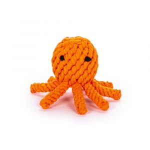 TIAKI Hundespielzeug Oktopus - ca. Ø 12 x H 7 cm