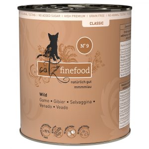 Sparpaket catz finefood 24 x 800 g - Wild