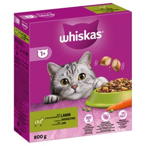 Whiskas 1+ Lamm - 800 g