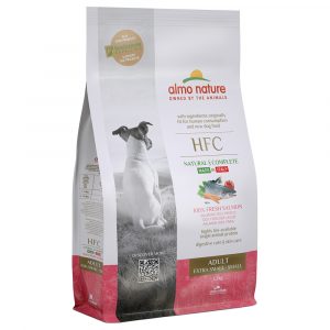 Almo Nature HFC Adult Hund XS-S Lachs - Sparpaket: 2 x 1