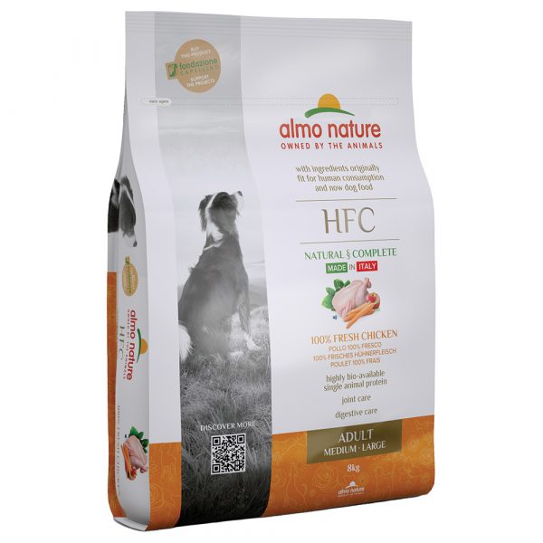 Almo Nature HFC Adult Hund M-L Huhn - 8 kg