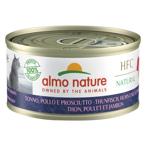 Almo Nature HFC Natural 6 x 70 g -  Thunfisch