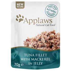 Applaws Pouch in Jelly 16 x 70 g - Thunfisch mit Makrele