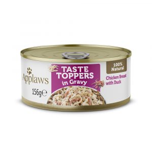 Applaws Taste Toppers in Soße 6 x 156 g - Huhn mit Ente