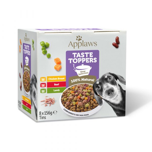 Sparpaket Applaws Taste Toppers 16 x 156 g - Probiermix Eintopf