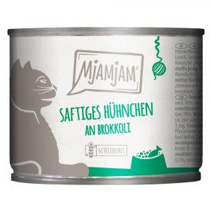 Sparpaket MjAMjAM 24 x 200 g - saftiges Hühnchen an Brokkoli