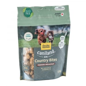 Caniland Country Bites "Farmers Breakfast" mit Schinken - 5 x 125 g