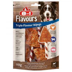 8in1 Triple Flavour Wings Kaustangen - 3 x 6 Stück