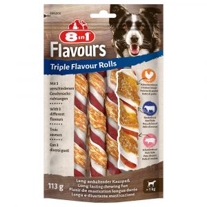 8in1 Triple Flavour Rolls Kaustangen - 3 x 3 Stück