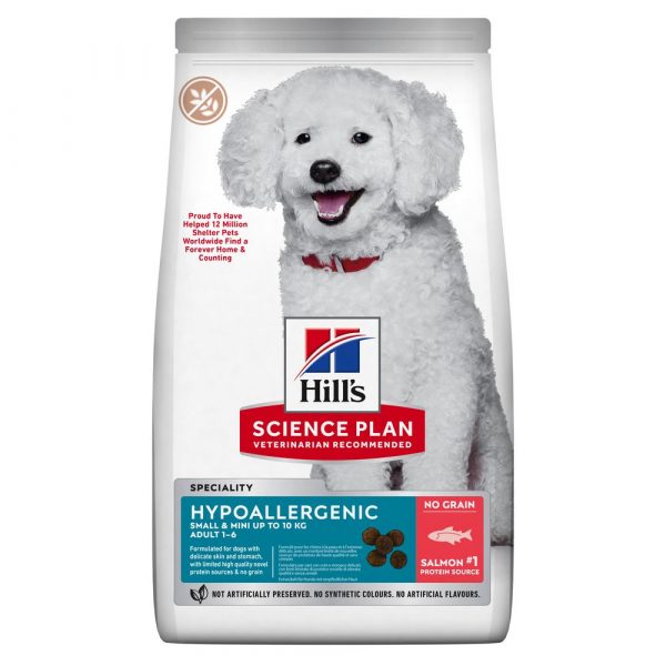 Hill's Science Plan Adult Hypoallergenic Small & Mini mit Lachs - 6 kg
