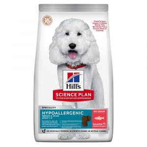 Hill's Science Plan Adult Hypoallergenic Medium mit Lachs - 2 x 14 kg