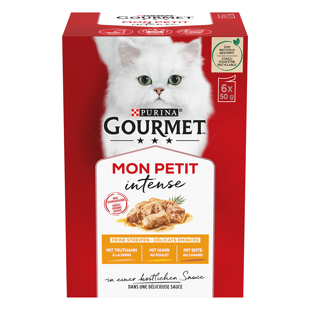 Mixpaket Gourmet Mon Petit 6 x 50 g - Ente