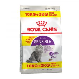 2 kg gratis! 12 kg Royal Canin im Bonusbag - Regular Sensible 33