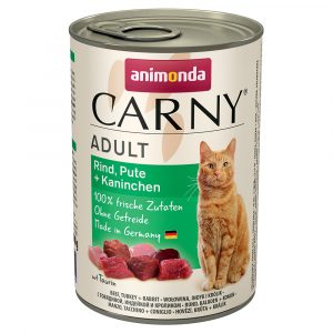 20 + 4 gratis! 24 x 400 g Animonda Carny Adult - Rind