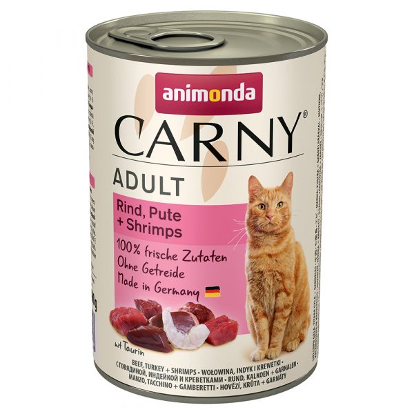 20 + 4 gratis! 24 x 400 g Animonda Carny Adult - Rind