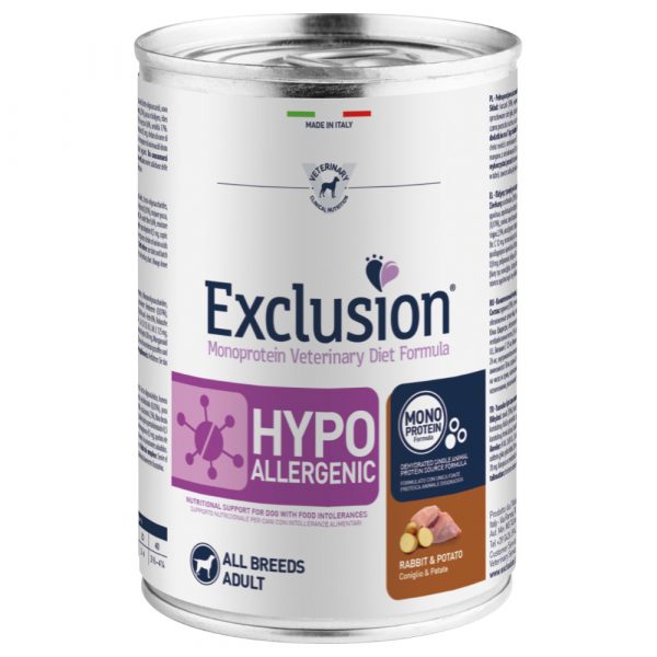 Exclusion Diet 6 x 400 g - Kaninchen & Kartoffel