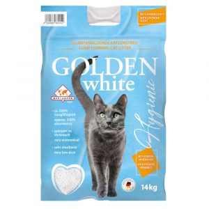 Golden White Katzenstreu - Sparpaket 2 x 14 kg